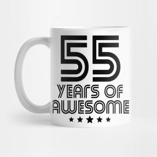55 Years Of Awesome Mug